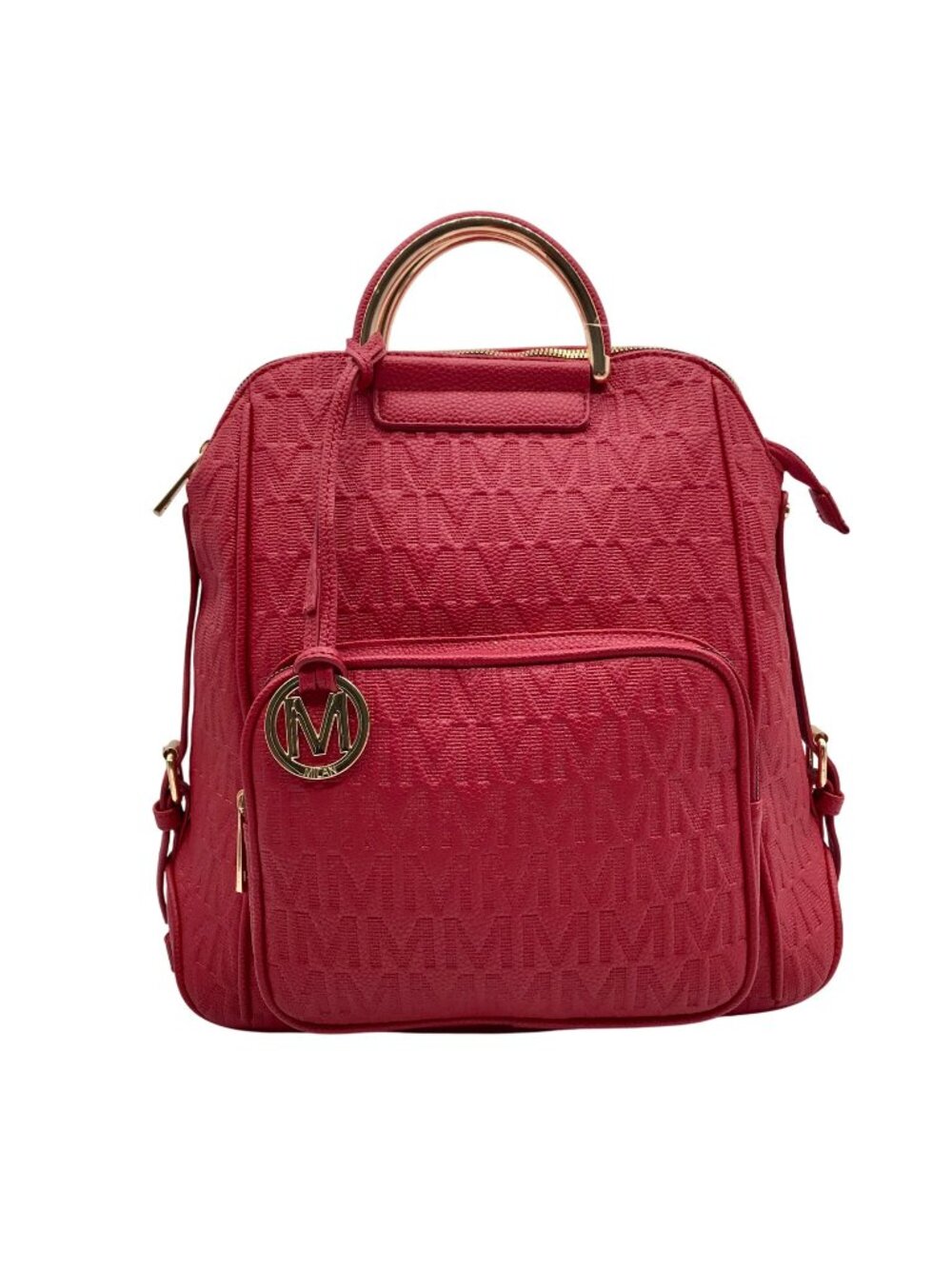 MKF Red Signature Backpack Bag